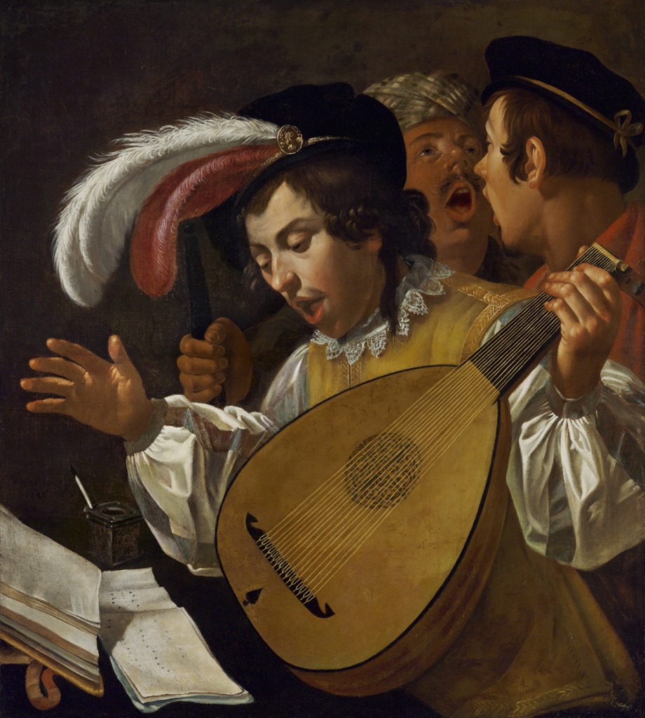 Jan van Bijlert (1603 – 1671) und Werkstatt Musizierende Gesellschaft , 1626 Öl auf Leinwand, 109 x 97 cm Schätzwert € 300.000 – 400.000 Auktion Alte Meister, 21. April 2015 