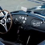 Hand-signed glove compartment of the 1963 Shelby Cobra 289 Mk. I