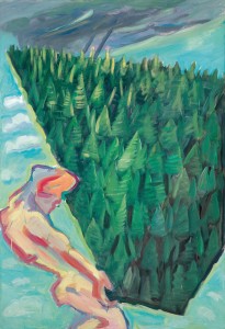 Maria Lassnig, “Der Wald”, 1985, World record € 491,000 