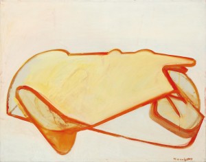 Maria Lassnig,„Selbstporträt als Auto“, 1963, Schätzwert € 130.000 - 220.000