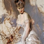 19th century oil painting of actress Alice Regnault