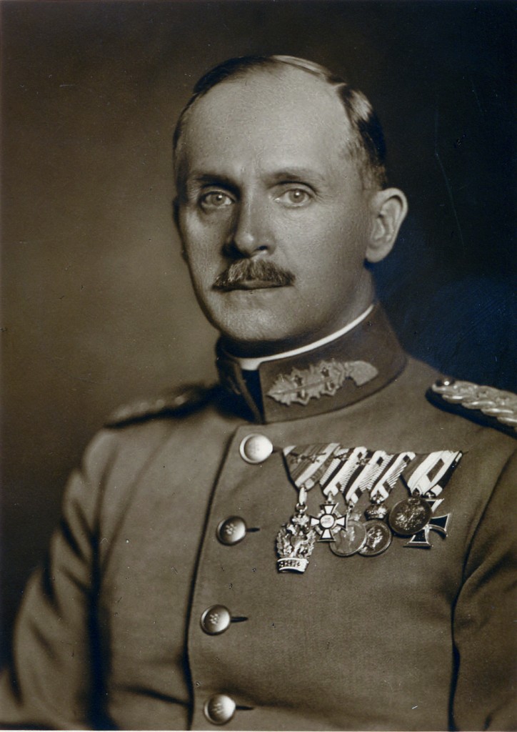 My Picture as General’ Wolfgang Waldherr as Major General 1931