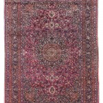 A Sabzevar carpet from northeastern Persia (present day Iran). Produced in 1930 and bearing the signature of the Ghalybafam master workshop. Starting price €6,000.