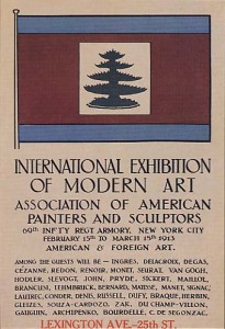 Poster für die Armory Show aus dem Jahr 1913