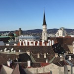 Der Ausblick über Wien ist atemberaubend.