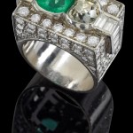 Bulgari – A diamond and emerald ring