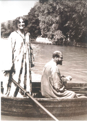 Emilie Flöge and Gustav Klimt 