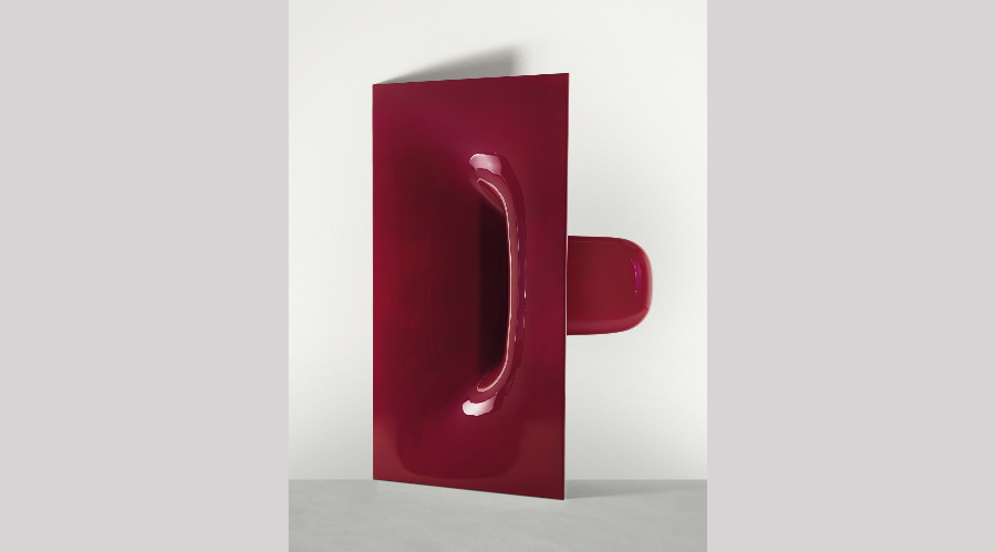 Pouch, sculpture by Anish Kapoor