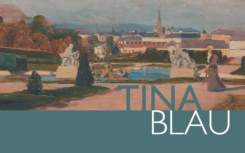 Tina Blau, Blick auf Wien vom Oberen Belvedere, 1894/1895 Legat Peter Parzer, Wien