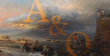 Oswald Athenbach, Die Bucht von Neapel mit dem Vesuv im Hintergrund, 1874, Öl auf Leinwand, 65 x 93 cm, Schätzwert € 60.000 – 80.000