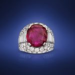 Bulgari ring Trombino with untreated Burma ruby - Jewellery 27th April 2017, € 60,000 - 120,000