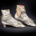 Pair of ankle boots of Empress Elisabeth of Austria