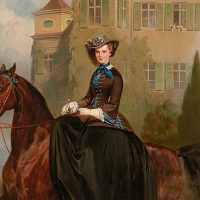 Empress Elisabeth of Austria on horse – Sisi Sissi Tote Bag by  EspritMortemart