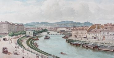 Alt-Wien: Konvolut Wien Motive, Donaukanal - Stadtansichten 17.03.2017, Startpreis € 600