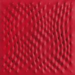 Enrico Castellani, Superficie Rossa, 2005, Schätzwert € 200.000 - 300.000