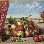 Giorgio de Chirico, Vita silente con frutta, ca. 1964, Schätzwert € 60.000 - 80.000