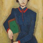 Karl Hofer, Portrait Elisabeth Hofer, 1943, Schätzwert € 60.000 - 80.000