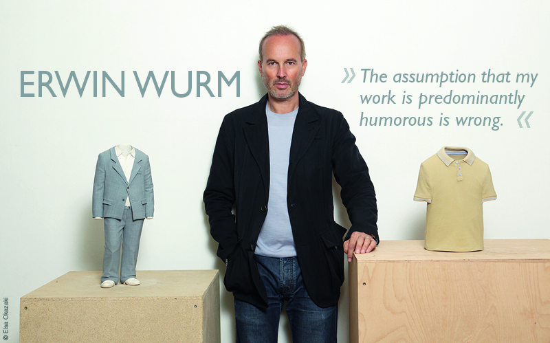 Erwin Wurm, © Elsa Okazaki