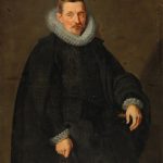 Antwerp School, circa 1620, a pair, Portrait of a gentleman and Portrait of a Lady (1), price realised € 466,00