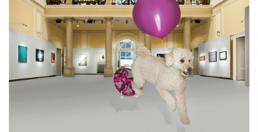 Balloon dog Jeff Koons photo by Brigitte Gradwohl