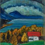 Gabriele Münter (1877–1962), Blick aufs Gebirge