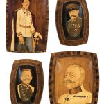 Aristocratic estates wood portaits