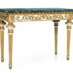 Aristocratic estates table