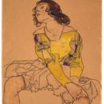 Jubilare: Schiele Skizze