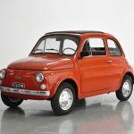 Fiat 500 rot Kleinwagen