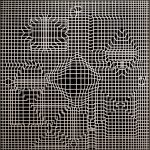 Victor Vasarely Biadan, 1959 Acryl auf Leinwand, 205 x 205 cm © Janus Pannonius Museum, Pécs/Bildrecht Wien, 2019