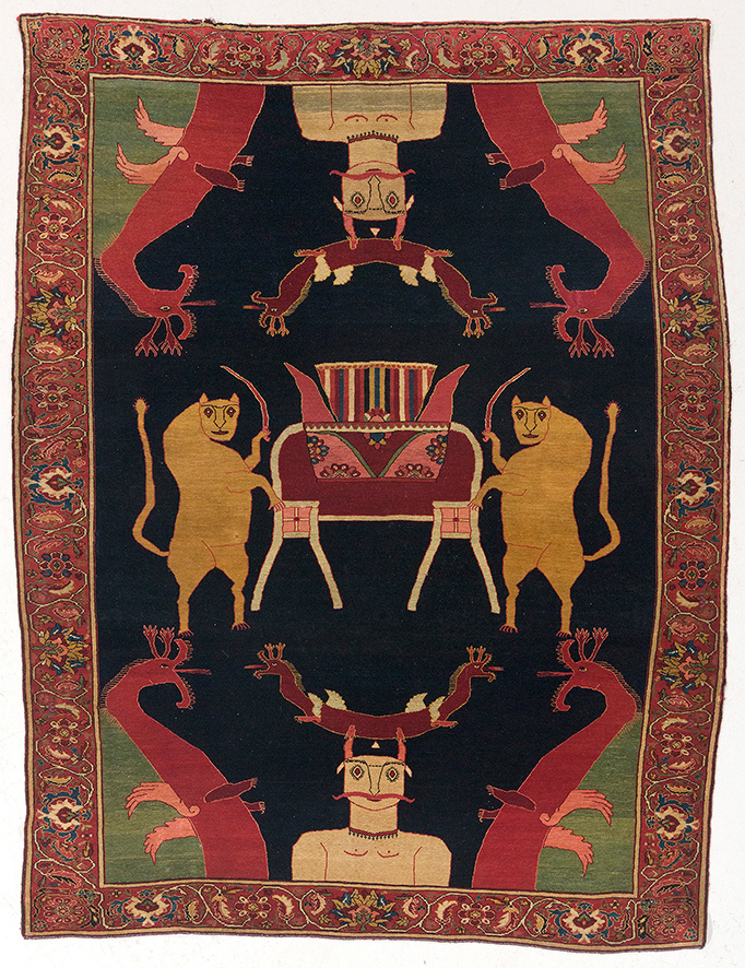 Malayer, Iran, ca. 194 x 145 cm, Startpreis 12.000 Euro