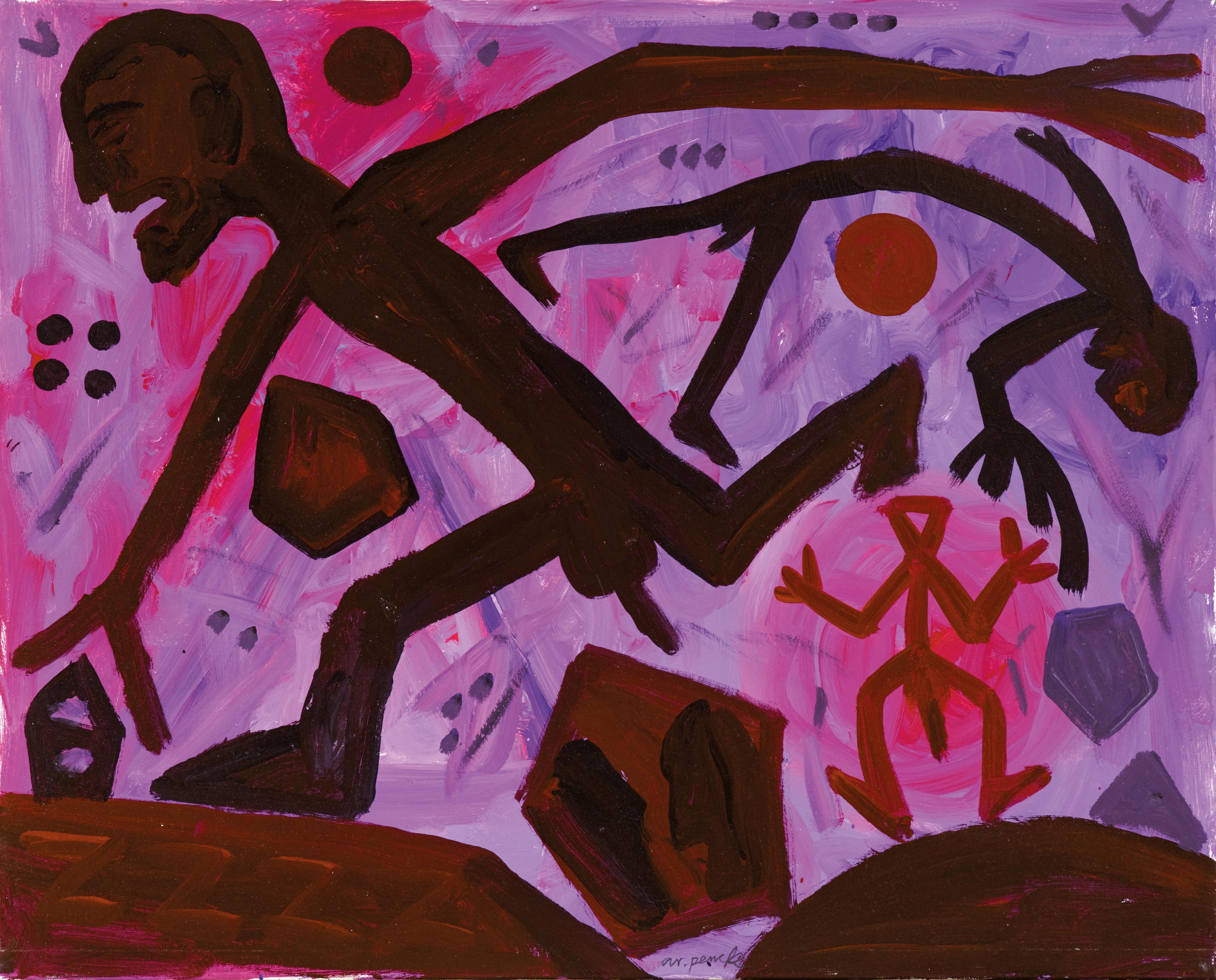 A. R. Penck: Where I come from, 1999 Schätzwert € 35.000 – 50.000