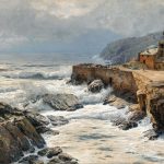 Alfred Zoff (Graz 1852–1927) Riviera, Brandung bei Boccadasse, 1889, erzielter Preis € 115.200 Alfred Zoff (Graz 1852–1927) Riviera, Brandung bei Boccadasse, 1889, erzielter Preis € 115.200