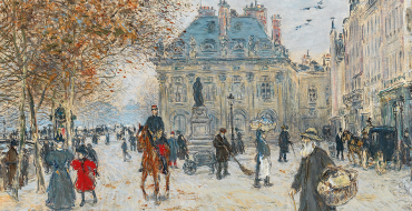 Jean François Raffaelli (1850–1924) Am Quai Malaquais, Paris Öl auf Leinwand, 71 x 81 cm Schätzwert € 50.000 – 80.000