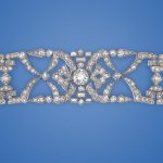 A. E. Köchert, Diamant-Armband, zus. ca. 23 ct, Platin 950, ein Altschliffdiamant ca. 2,90 ct, Arbeit um 1930 Schätzwert € 28.000 – 50.000 Auktion Juwelen, 29. November 2021