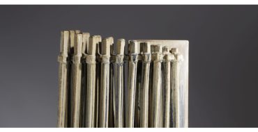 Franz Josef Altenburg, Object, 1990 ceramic, natural white body glazed, c. 53.5 x 23 x 37 cm, price realised €12,160