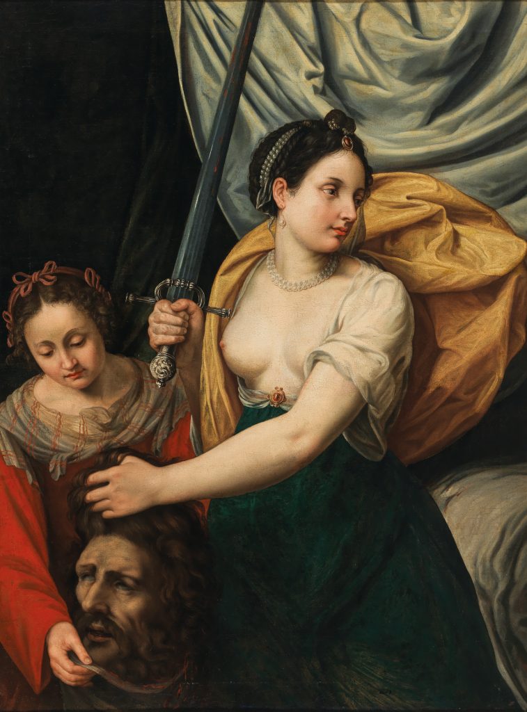 Fede Galizia (1578–1630), Judith with the head of Holofernes, oil on canvas, 127 x 95.5 cm, estimate €200,000 – 300,000