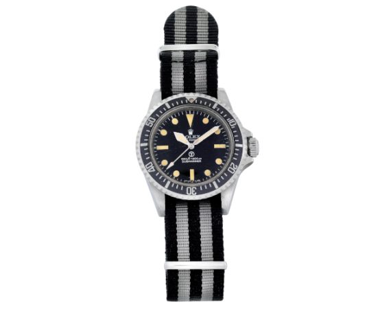 Die Agentenuhr von James Bond: Rolex Oyster Perpetual Submariner erzielter Preis € 79.600