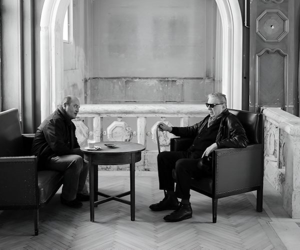Wolfgang Maritsch im Gespräch mit Rudolf Polanszky, Foto: Privatbesitz