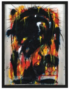 Arnulf Rainer, Rücken, 1974 Öl auf Papier, 50,8 x 73 cm Schätzwert € 28.000 – 45.000