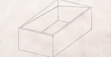 Donald Judd, Ohne Titel, 1974 Bleistift auf Papier, 21,8 x 25 cm Schätzwert € 6.000 – 8.000