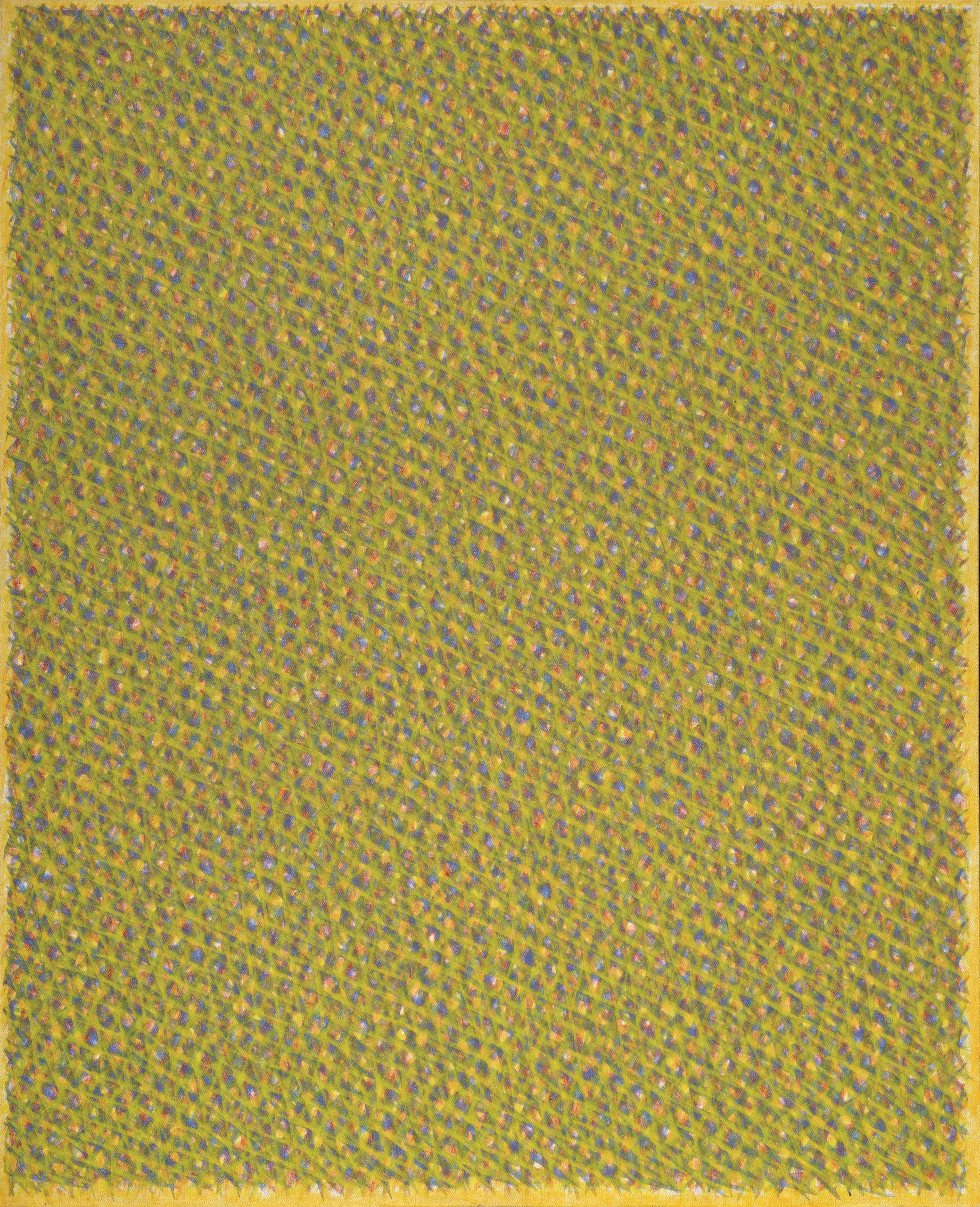 Piero Dorazio, Untitled, 1962, oil on canvas, 100 x 81 cm, estimate €250,000 – 350,000