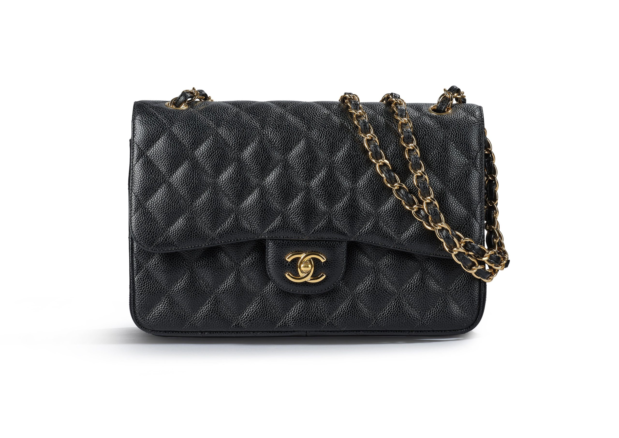 Jumbo Double Flap Bag 2019, erzielter Preis € 9.100 Jumbo Double Flap Bag 2019, erzielter Preis € 9.100