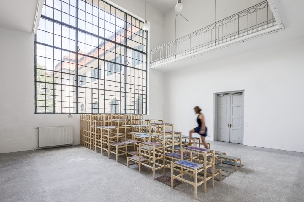 Pauline Debrichy, Sur-la-pointe-des-pieds, 2019. Foto: Leonhard-Hilzensauer