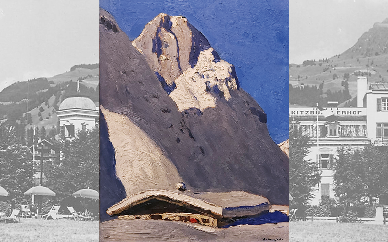 Alfons Walde (1891–1958) Maukalm mit Lärcheggspitze, Wilder Kaiser Öl auf Karton, 57 x 45 cm Schätzwert € 260.000 – 380.000