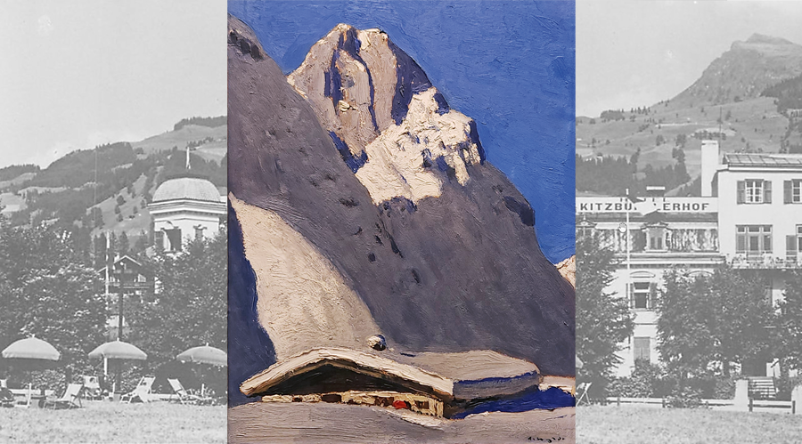 Alfons Walde (1891–1958) Maukalm mit Lärcheggspitze, Wilder Kaiser Öl auf Karton, 57 x 45 cm Schätzwert € 260.000 – 380.000