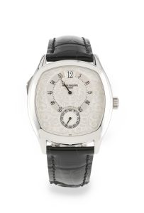 Patek Philippe Chiming Jump Hour, Ref. 5275P-001 Extrem seltene und auf 175 Stück limitierte Armbanduhr aus dem Jahr 2014 mit springender Stunde und Stundenschlag Schätzwert € 260.000 – 400.000